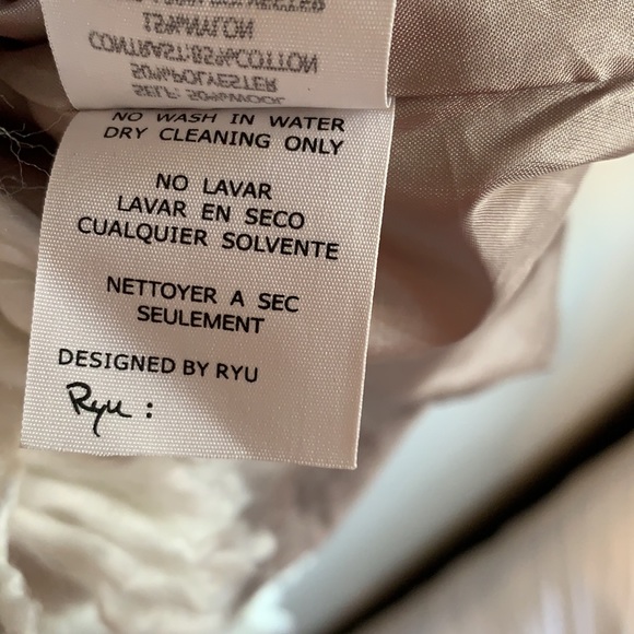 Anthropologie Ryu wool blend, lace, fringed vest - Picture 4 of 6